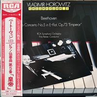 RCA Japan : Horowitz - Beethoven Concerto No. 5